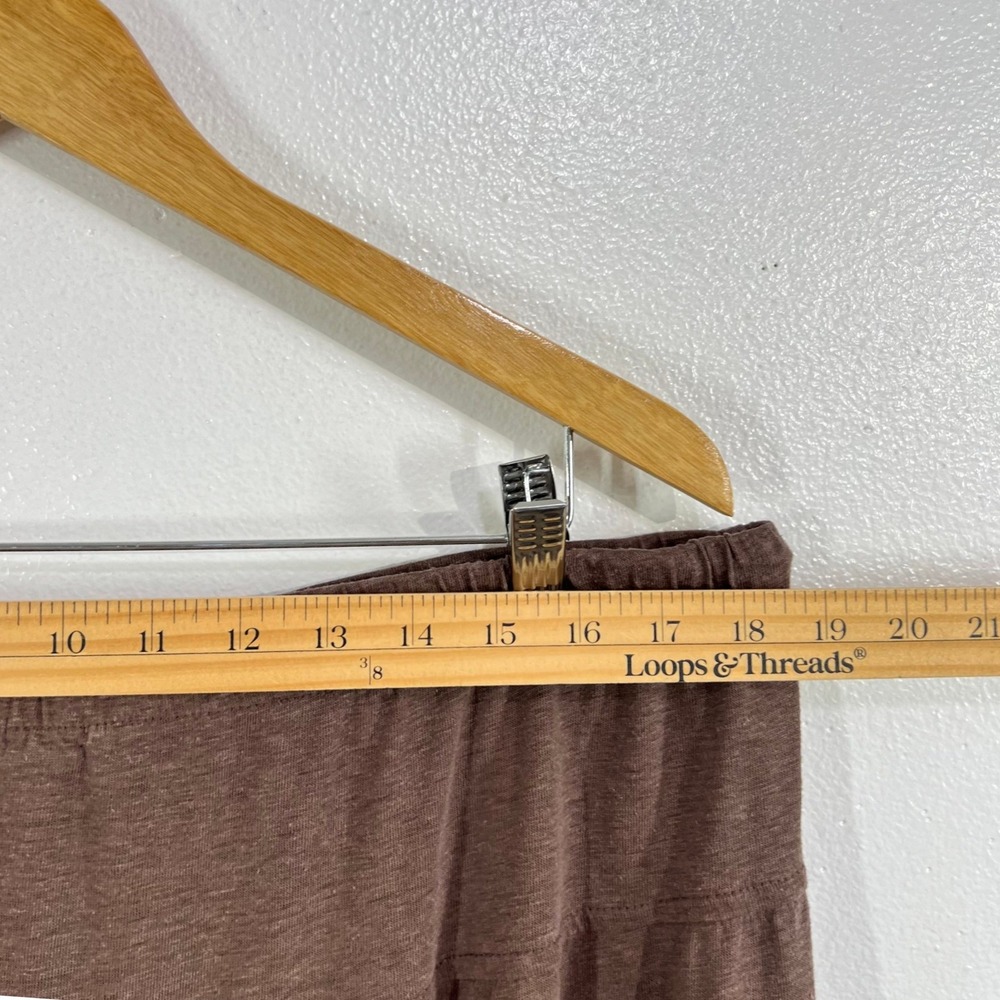 Aerie Women's XXL Brown Heathered Slouchy Harem Jogger Lounge Pants Lagenlook - Picture 8 of 10